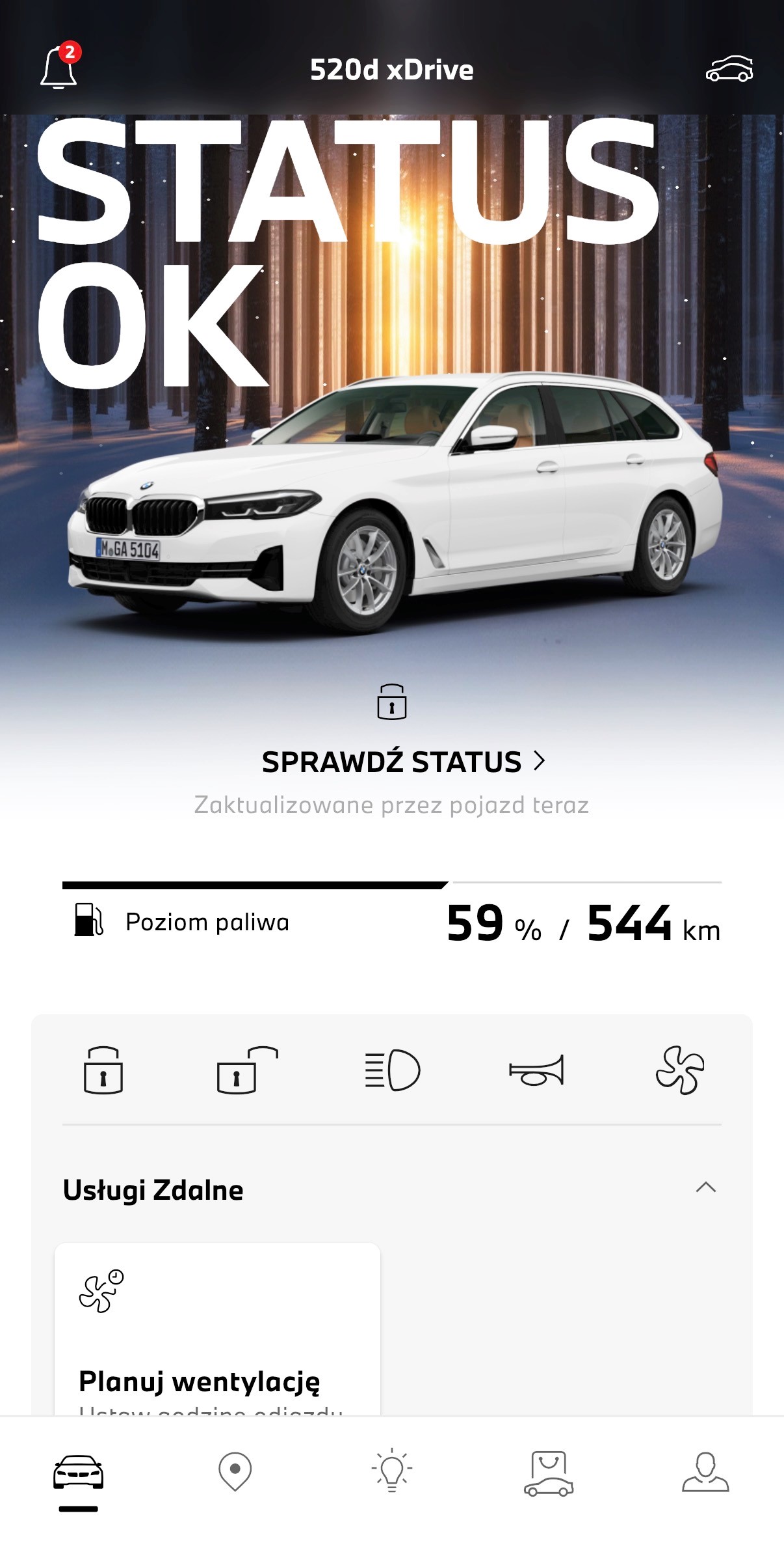 BMW 520D xDrive Touring 190 KM - obrazek 59